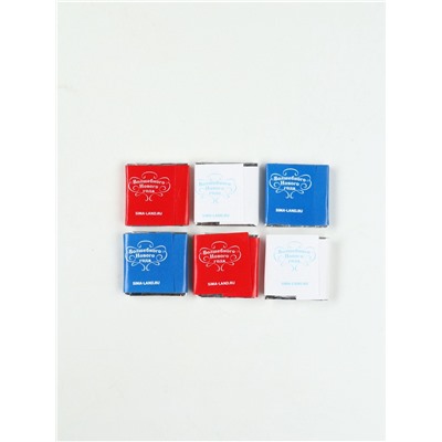 Шоколад новогодний молочный «Ёлка», 6 шт., 5 г