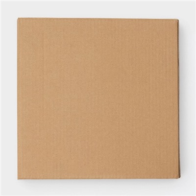 Тарелка глубокая «Лотос», d=19.5 см, стекло, синяя