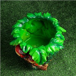 Декоративное кашпо «Попугай», 2.2 л, 22×22×17 см, гипс