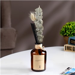 Набор для ароматизации помещений в тубусе: диффузор 230 мл, эфирное масло, белое цветение