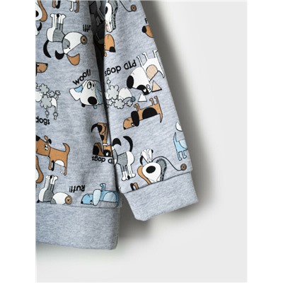 Комплект детский трикотажный для мальчиков: толстовка, брюки