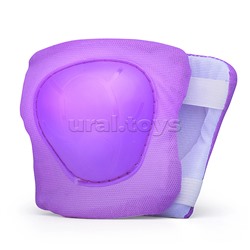 Ролики детские, размер M, фиолетовый (со шлемом и защитным снаряжением)