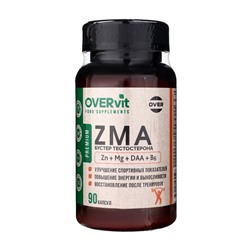 Комплексная добавка к пище ZMA OVERvit, 90 капсул