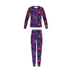 Термокомплект трикот. для девочек: фуфайка (футболка) с длин. рук, брюки