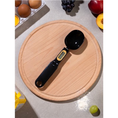 Мерная ложка LV-507, электронная, до 0.5 кг, чёрная