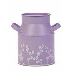 Кашпо - ваза «Ландыши», 11.5×11.5×15.5 см, лавандовое