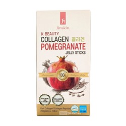 Коллагеновое желе с гранатом, гиалуроновой кислотой и витамином С в стиках Jinskin, Корея, 200 г Акция