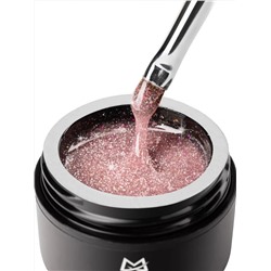 MANITA Гель моделирующий для ногтей с хлопьями юки / Builder Gel Flash №01, 15 мл 28218