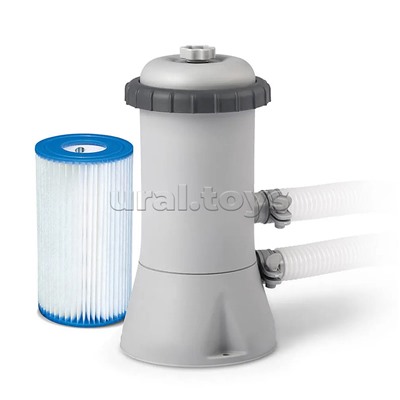 Бассейн каркасный Rectangular Frame прямоугольный 450х220х84 см, фильтр-насос, арт.28274NP INTEX