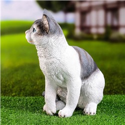 Садовая фигура из полистоуна «Кот», 30×25×16 см