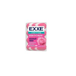 EXXE Туалетное крем-мыло 1+1 4шт*90г Нежный Пион