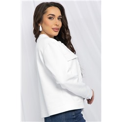 Бомбер Александра (белый) Б13095-2М