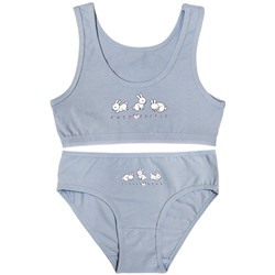 4571/4171PB1 Комплект (топ+трусы) для девочки (Donella)