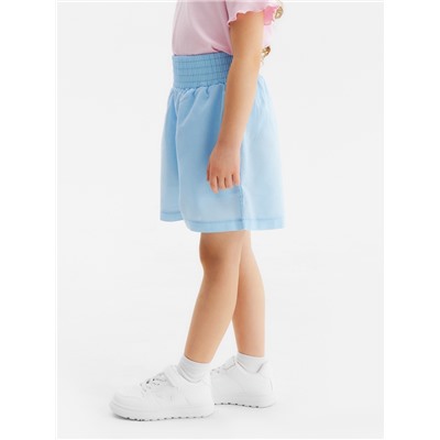 Шорты для девочки MINAKU, голубые, рост 152 см