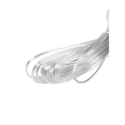 Удлинитель для комнатных гирлянд, 5 м, прозрачная нить, УМС-вилка