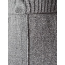 Юбка А-силуэта из пряжи с кашемиром