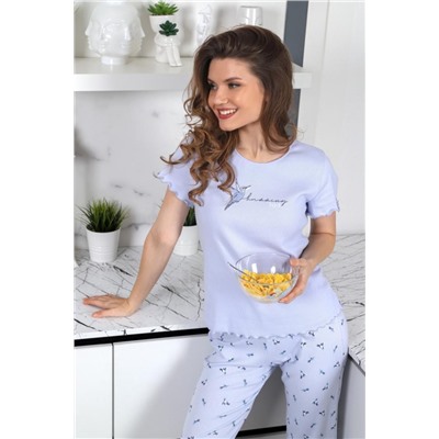 Пижама Амалия-2 (Голубой)