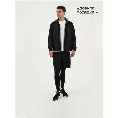 Ветровка мужская Resport, р. 52, цвет чёрный, спортивная