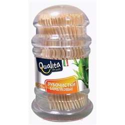 QUALITA Зубочистки бамбуковые 200шт