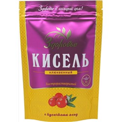 Кисель «Здоровье». Клюквенный 150 гр. мягкая упаковка