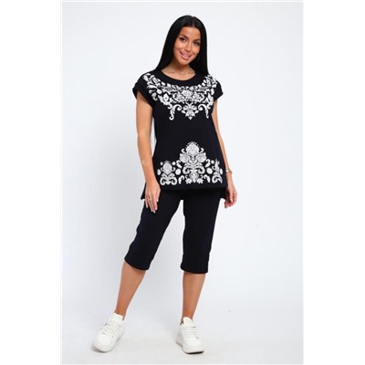 Костюм женский 223 (Темно-синий)