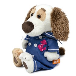 Собака Бартоломей  BABY в комбинезоне с якорем