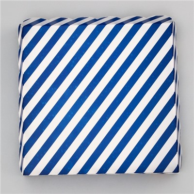 Коробка для печенья «Новогодняя почта», 18×18×3 см