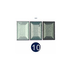 MILD ТЕНИ D-5033 трехцвет.№10 (болот+изумруд+зел)п/12