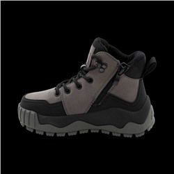 Ботинки на меху LM1100-3-2 серые