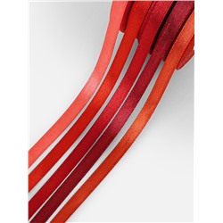 Атласная лента, набор 5 шт., 6 мм, 23±1 м, красная, бордовая