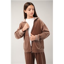 Велюровый костюм для девочки Happyfox