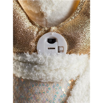 Фигура текстиль «Лосик» 55-84 см, телескопические ножки, 1 LED, от батареек AG10×3, свечение тёплое белое