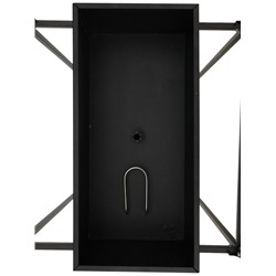 Душевая кабина «ТермМикс», с ЭВН, 1250 Вт, 53 л, 75.5×75.5×240 см, чёрная