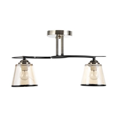 Люстра «Каэль» 2хЕ27 40 Вт черно-бронзовый 40×28 см