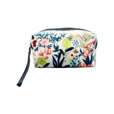 Sunflower Косметичка-пенал женская непромокаемая 1605, разноцветные цветы и травы 21021