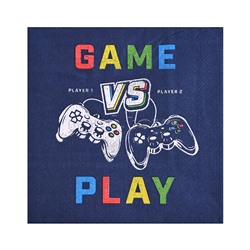 Набор посуды одноразовой "Игра" салфетки (20 шт)