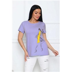 Футболка женская 20517 (Лиловый)