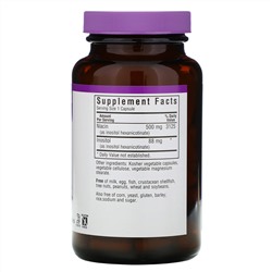 Bluebonnet Nutrition, Flush-Free Niacin, 500 mg, 120 Vegetable Capsules