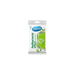 Smile Antibacterial Влажные салфетки 15шт с Витаминами
