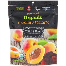 Nature's Wild Organic, Wild & Raw, Sun-Dried, Organic Turkish Aprricots, 5 oz (142 g)