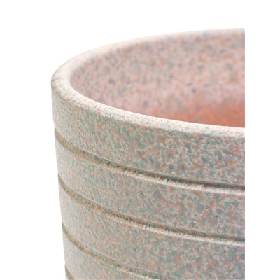 Горшок для цветов «Пряности», 1.6 л, d=15.5 см, h=12.5 см, керамический, с поддоном, белый