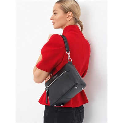 Сумка 0835CH black  Polina&Eiterou