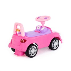 Полесье Каталка-автомобиль "SuperCar" №3 со звуковым сигналом (розовая)