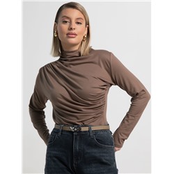 Лонгслив Тайна сердца (коричневый) Б15510-7М