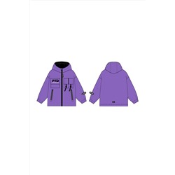 Куртка текстильная с полиуретановым покрытием для девочек (ветровка) PLAYTODAY, 1231509