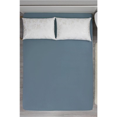 Простыня на резинке Деним 180х200 бязь 120гр/м Текстильная коллекция НАТАЛИ, 1182892