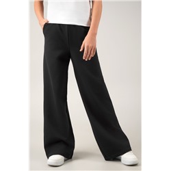 Брюки палаццо из футера для девочки Happyfox