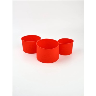 Силиконовая форма «ХВ» для кулича на Пасху, 3 шт.