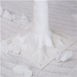 Светодиодное дерево «Клён белый» 1.8 м, 350 LED, постоянное свечение, 220 В, свечение тёплое белое