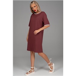 Платье Брэнда (тёмно-бордовый)